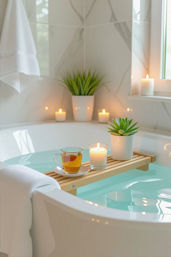 transform bath with caddy