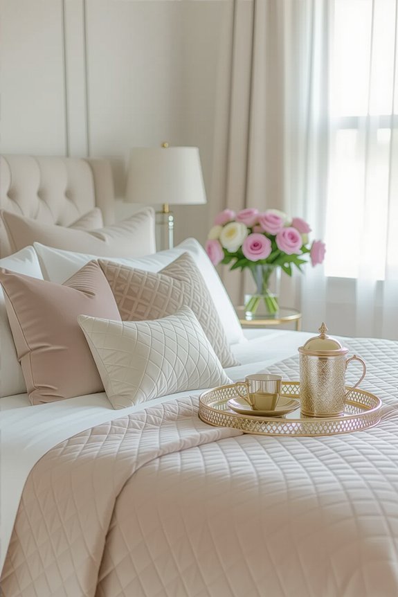 transform bedding with decor