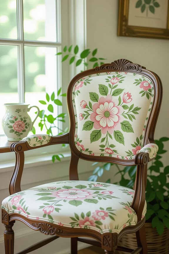 transform furniture with stencils