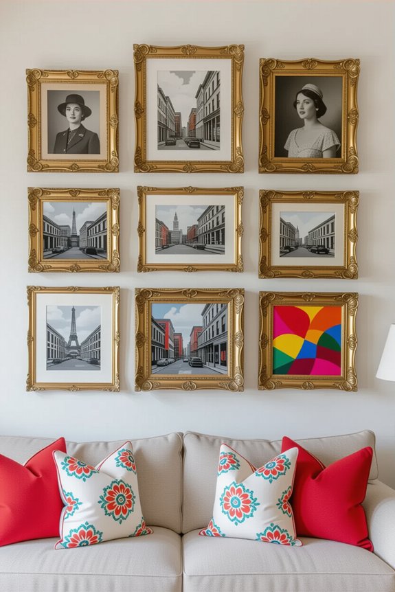 transform old frames creatively