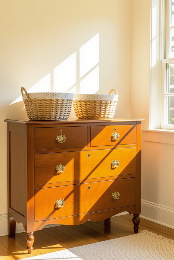 transform vintage furniture creatively