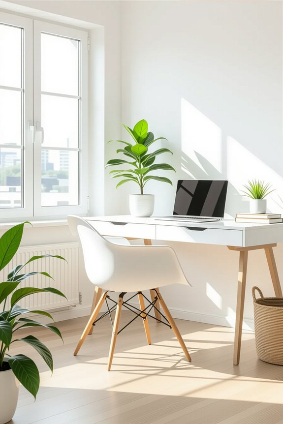 transform workspace with plants