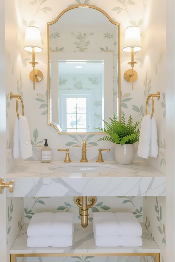 transform your tiny bathroom