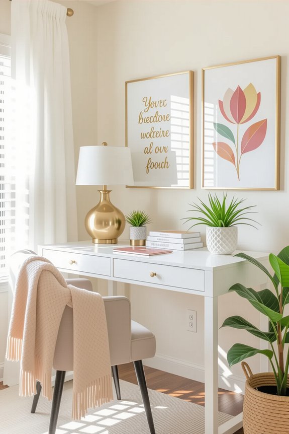 transformative inspirational workspace decor