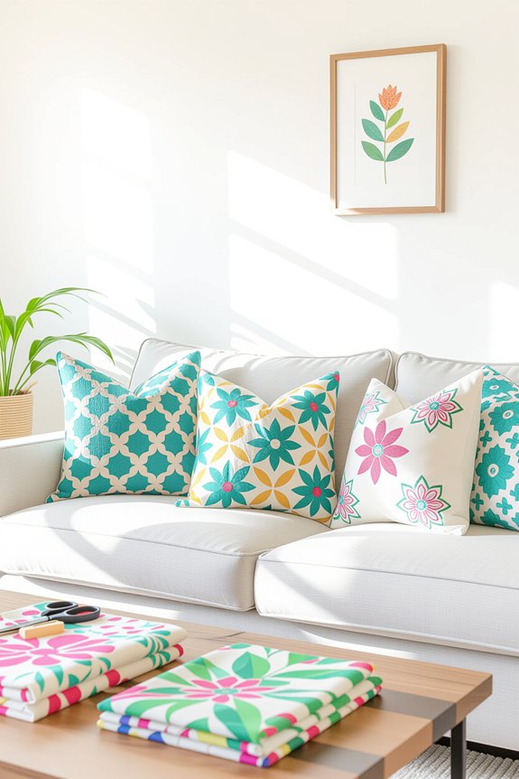 unique cozy throw pillows