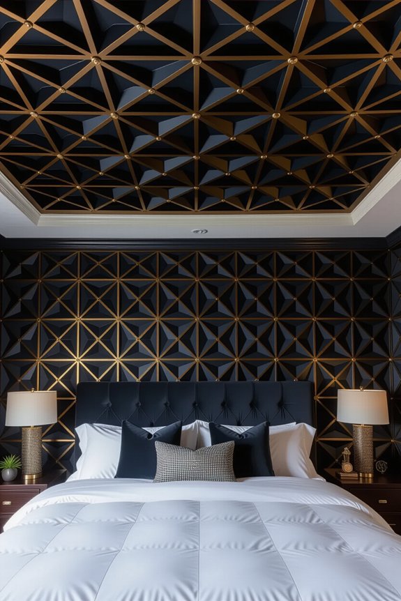 vibrant ceiling tile ideas