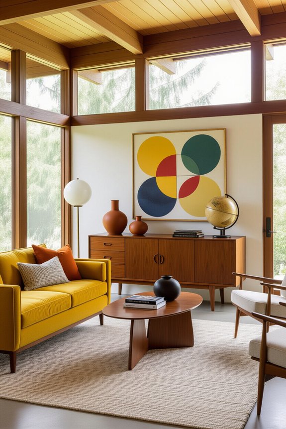 vintage accessories enhance modern spaces