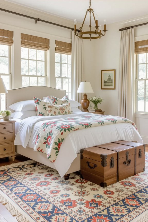 vintage charm in bedrooms