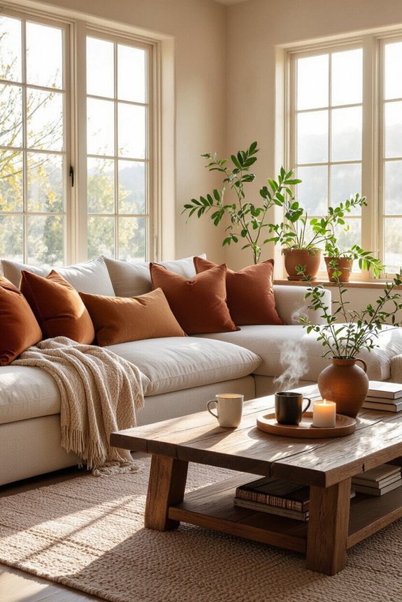 warm and inviting spaces