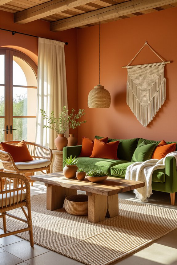 warm earthy color transformation