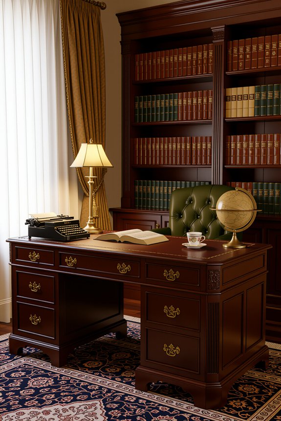 warm inviting office lighting