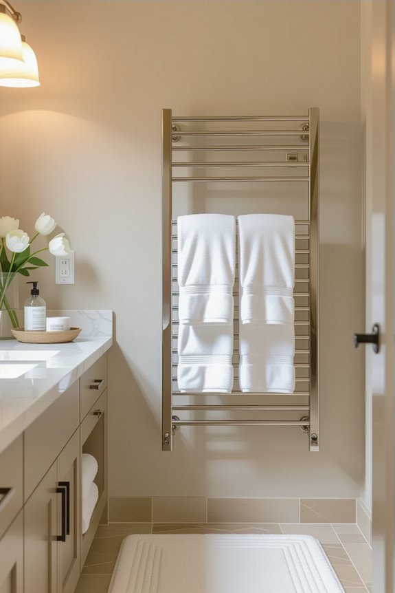 warm towels spa experience