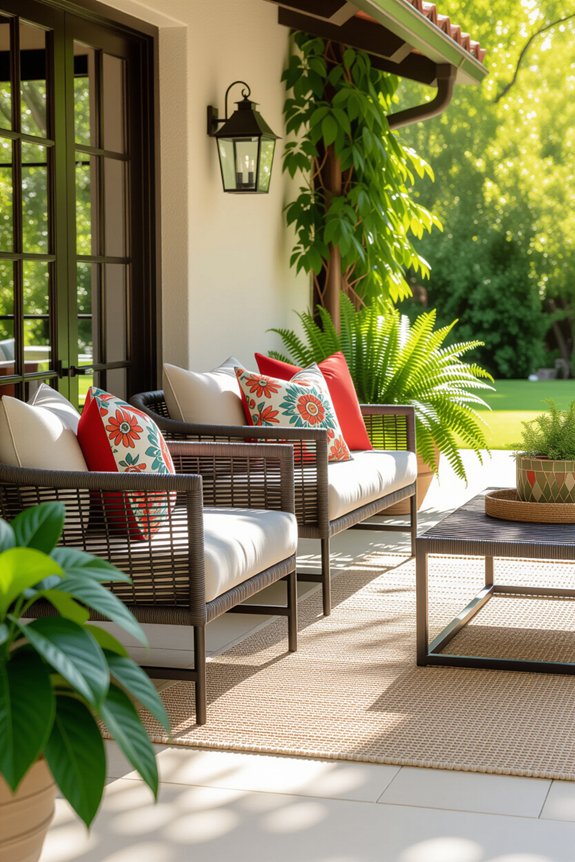 weather resistant outdoor cushions