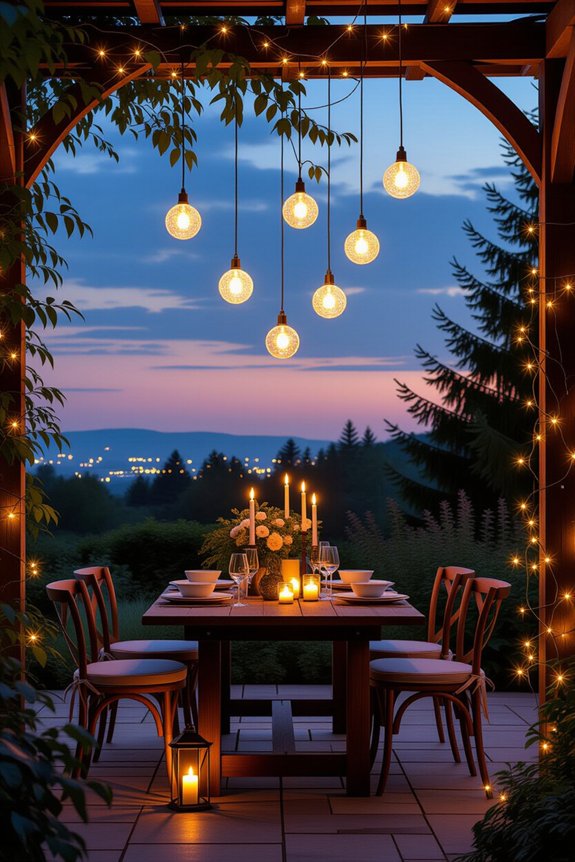 year round string light decor
